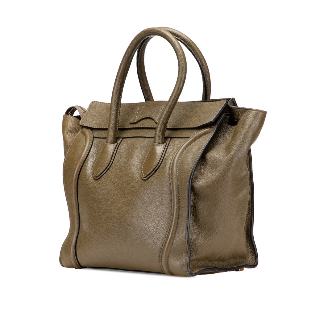 Celine Mini Calfskin Luggage Tote - 2