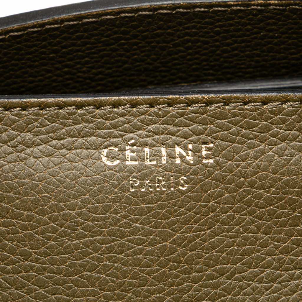 Celine Mini Calfskin Luggage Tote - 5