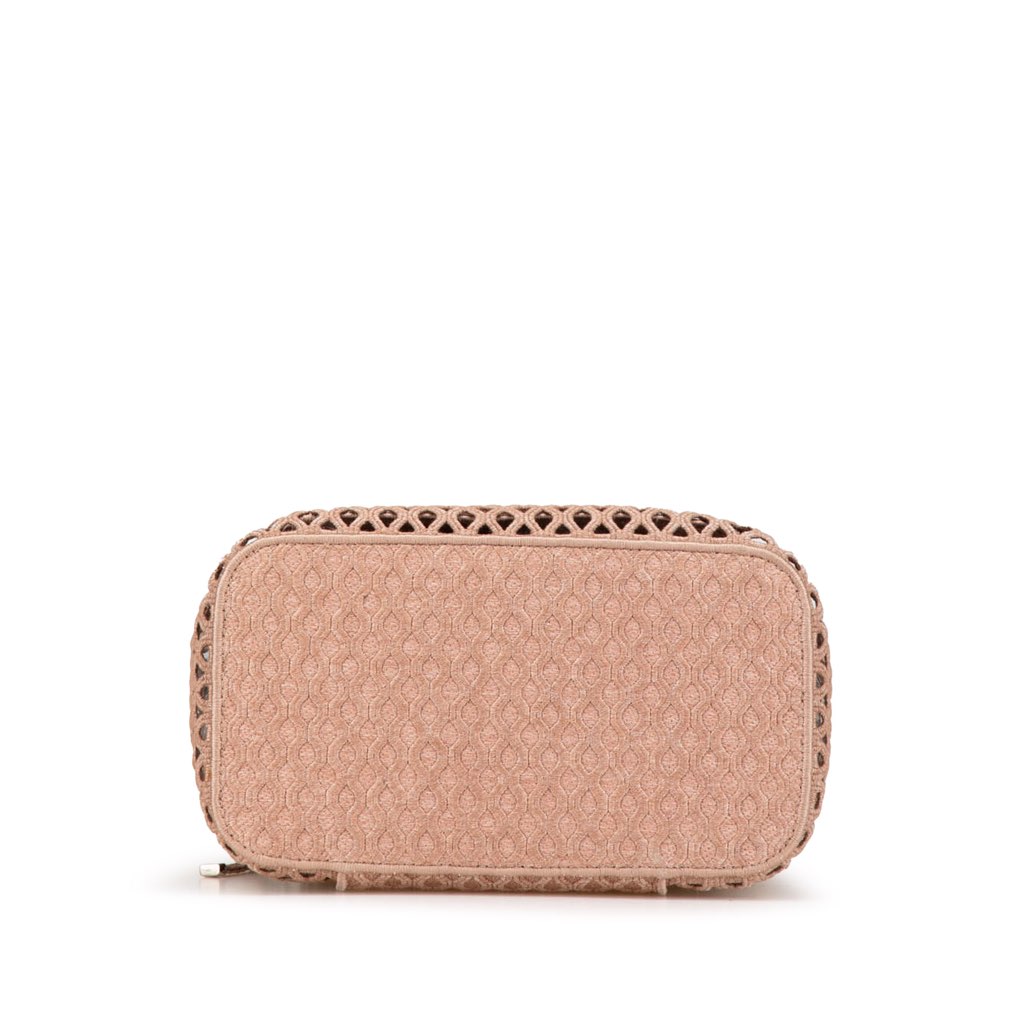 Dior Mesh Embroidered Diortravel Vanity Case - 3