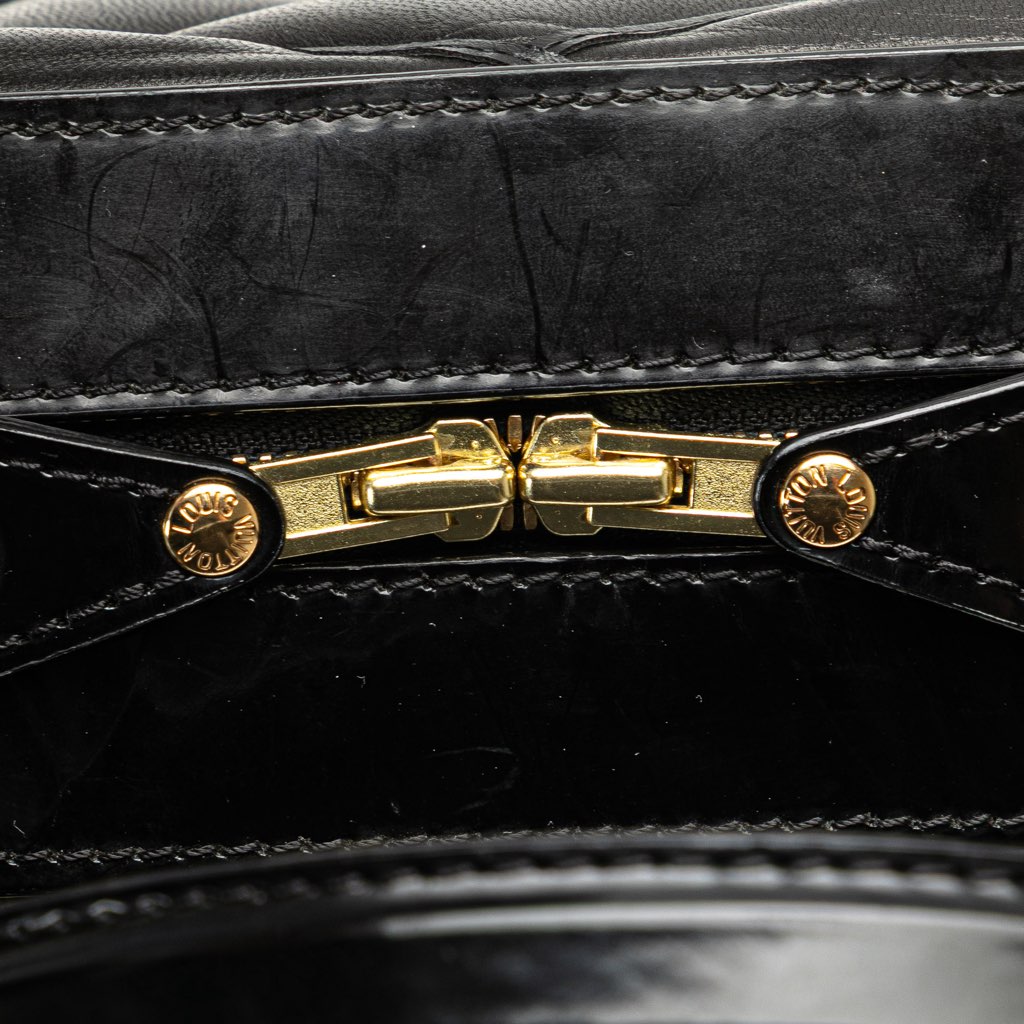 Louis Vuitton Quilted Lambskin Malletage Dora PM - Image 10