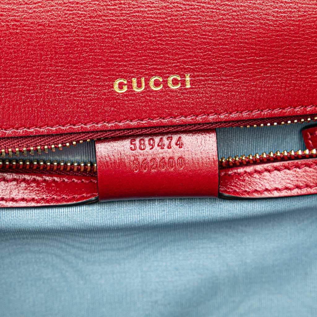 Gucci Small Suede GG Ring Torchon Crossbody - Detail 1