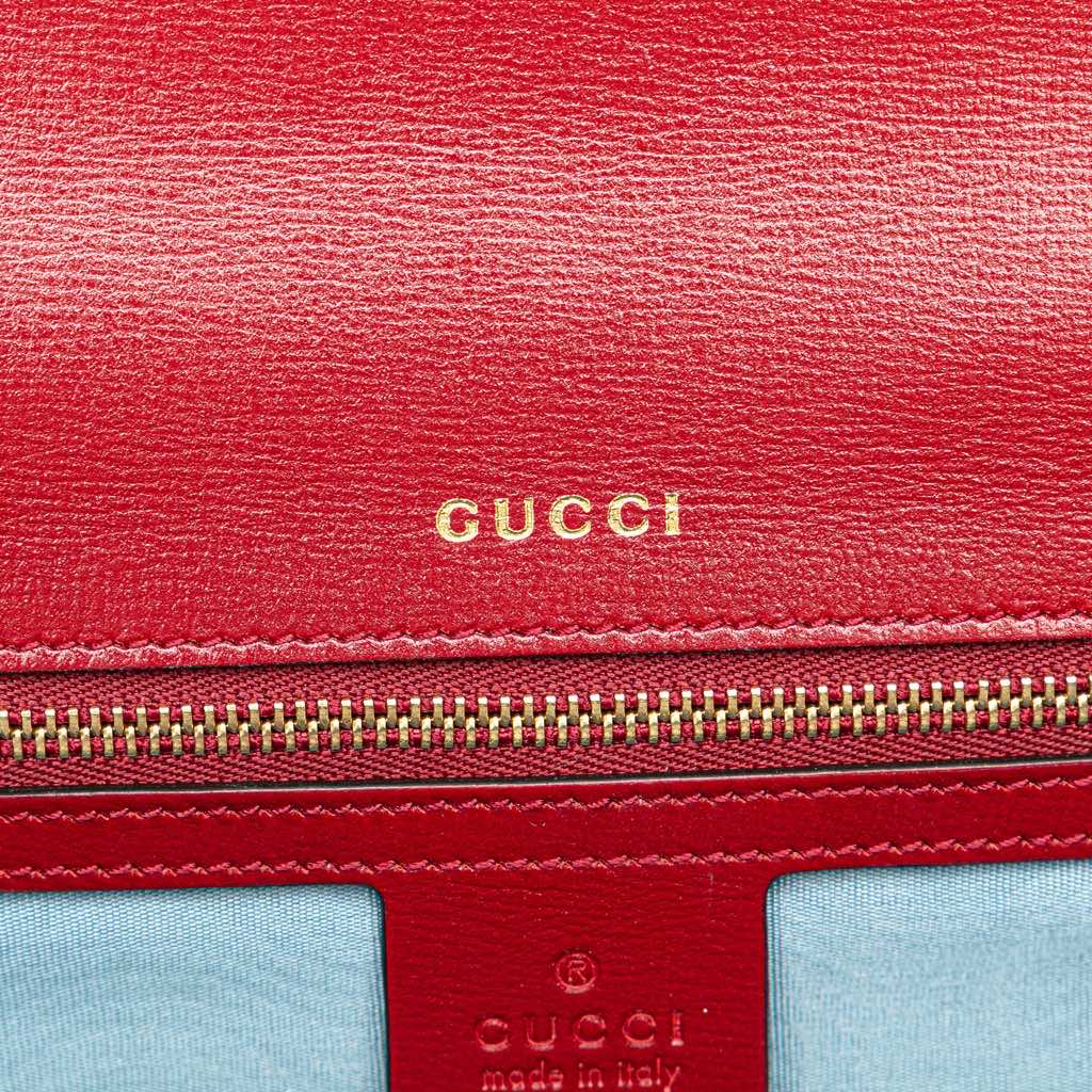 Gucci Small Suede GG Ring Torchon Crossbody - Detail 2