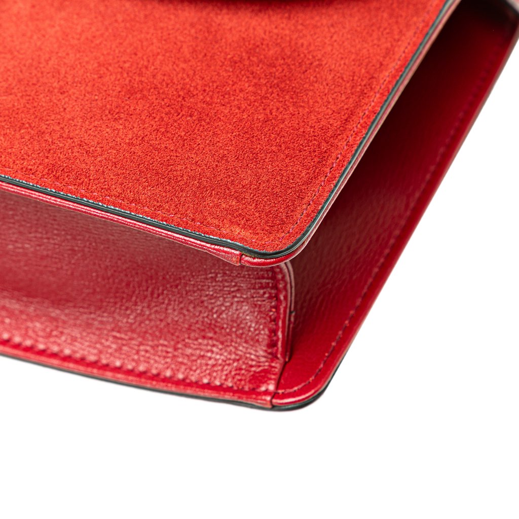 Gucci Small Suede GG Ring Torchon Crossbody - Image 11