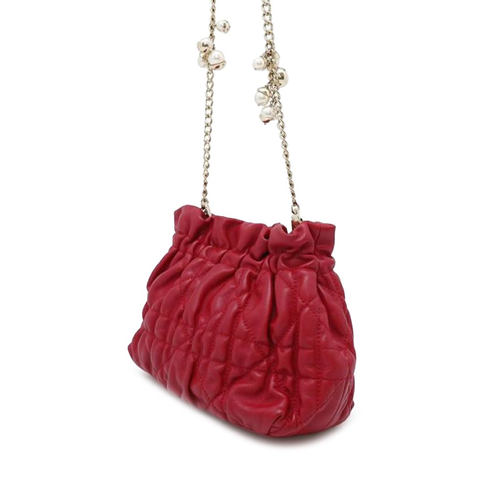 Dior Mini Lambskin Cannage Gaufre Delices Bag - 2