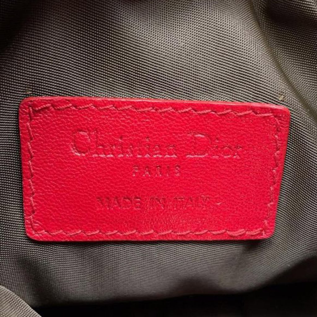 Dior Mini Lambskin Cannage Gaufre Delices Bag - 5