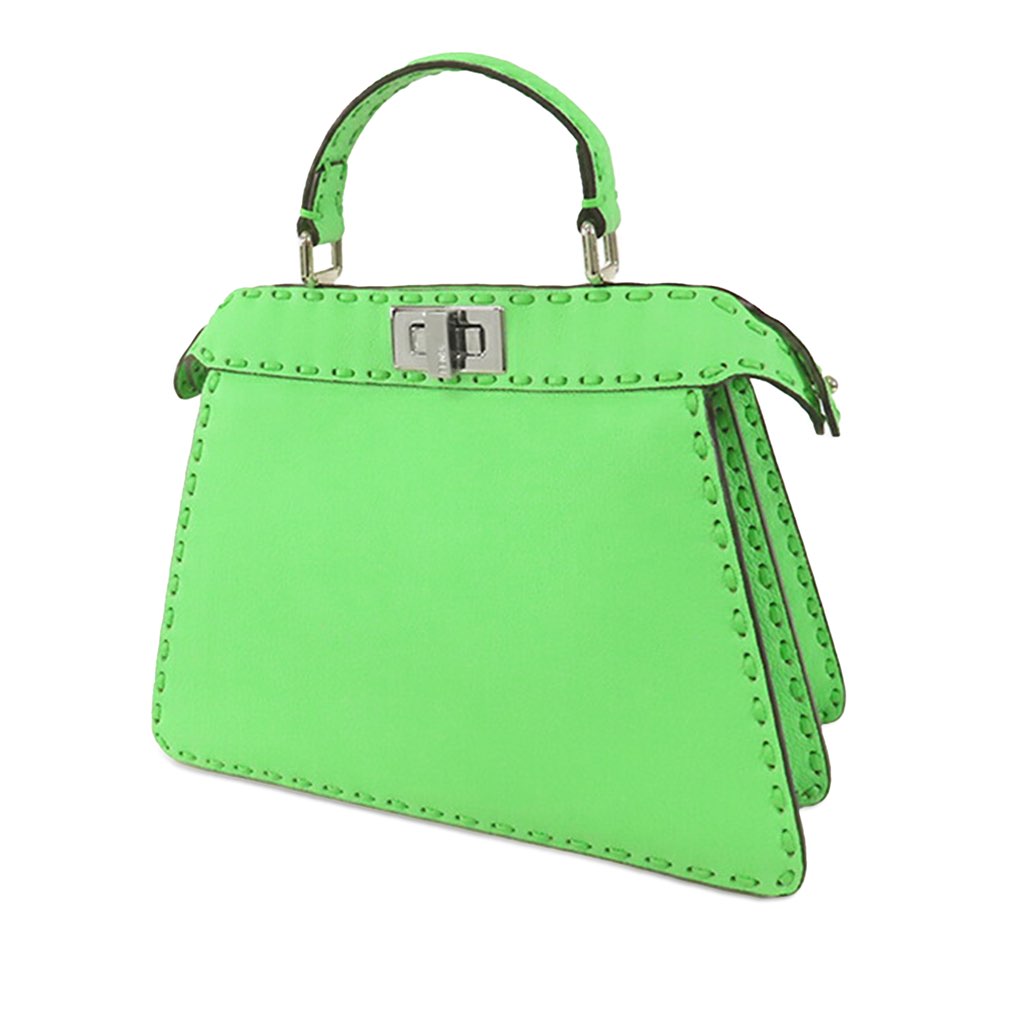 Fendi Small Calfskin Selleria Peekaboo ISeeU Satchel - 2