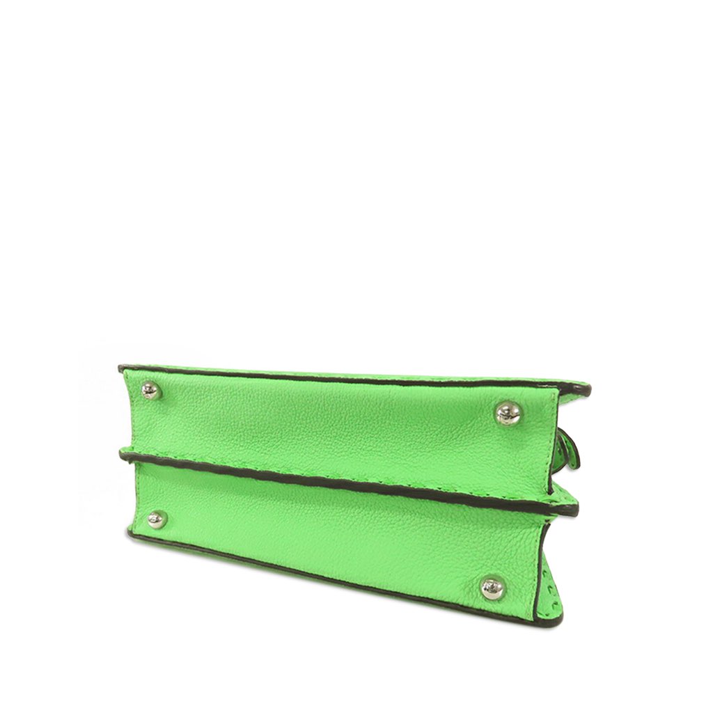 Fendi Small Calfskin Selleria Peekaboo ISeeU Satchel - 3