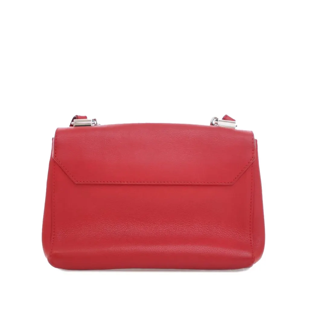 Louis Vuitton Leather Lockme II BB Red Leather Very good - Back View