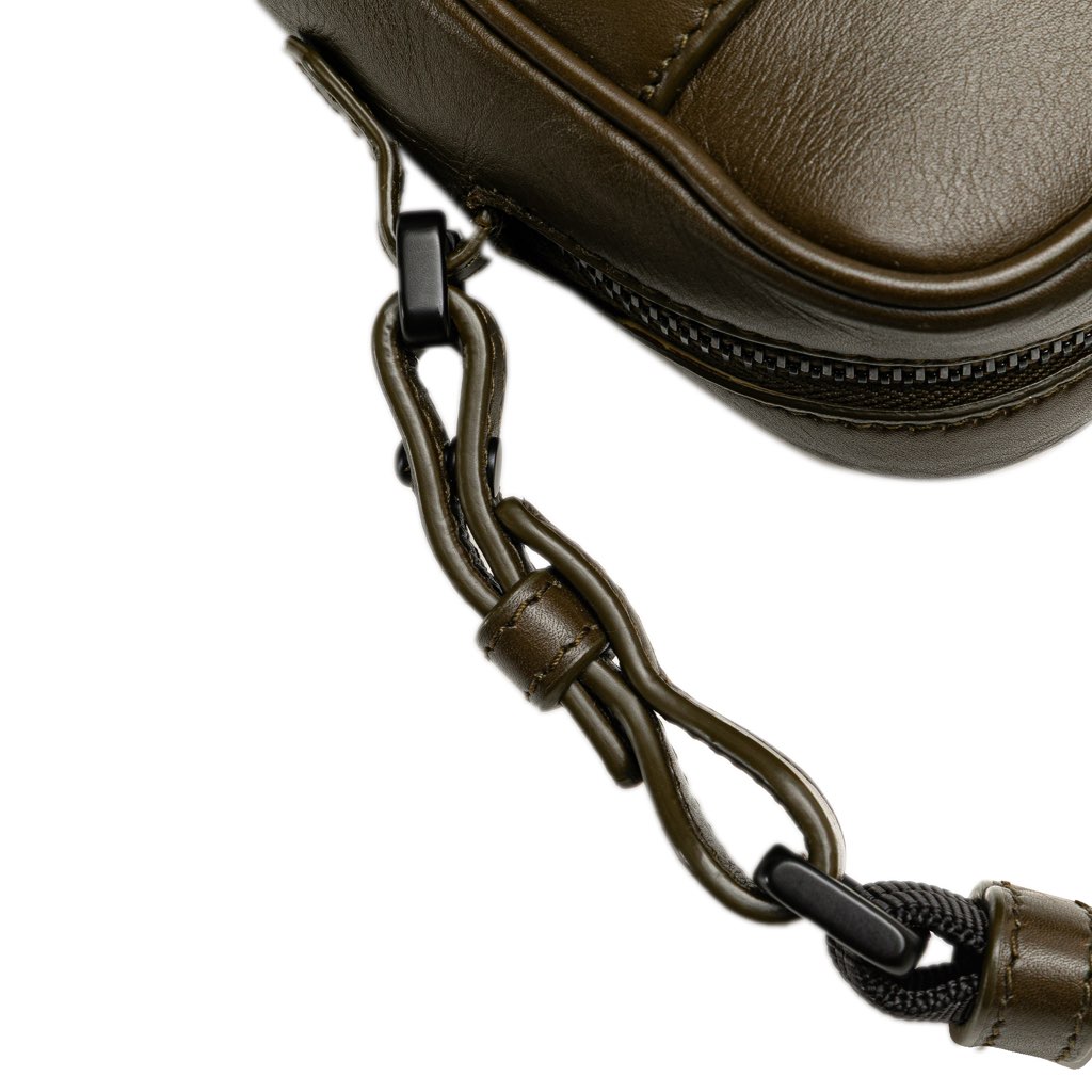 Bottega Veneta Perforated Calfskin Leggero Crossbody - Image 12