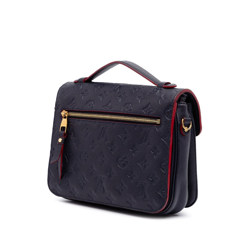Louis Vuitton Monogram Empreinte Pochette Metis - Back view