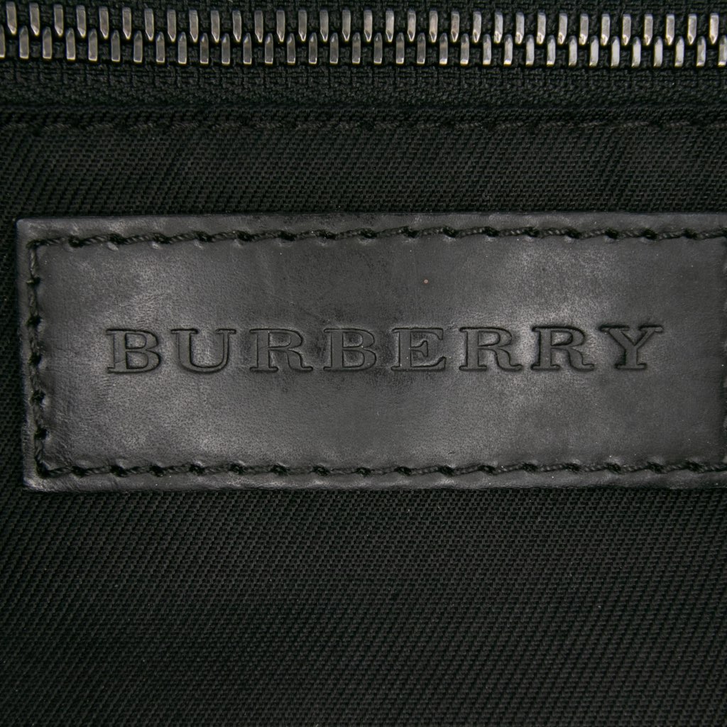 Burberry Smoke Check Nylon Messenger Bag - Side view