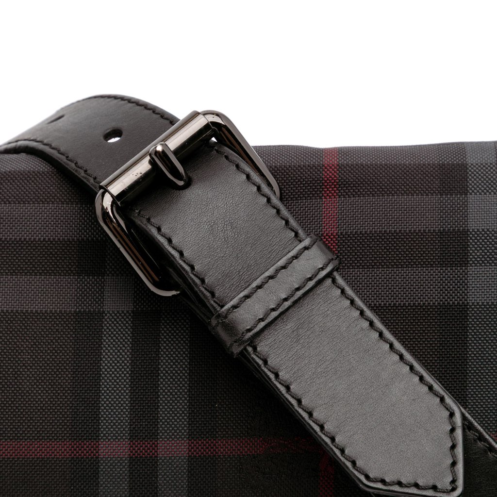 Burberry Smoke Check Nylon Messenger Bag - Image 10