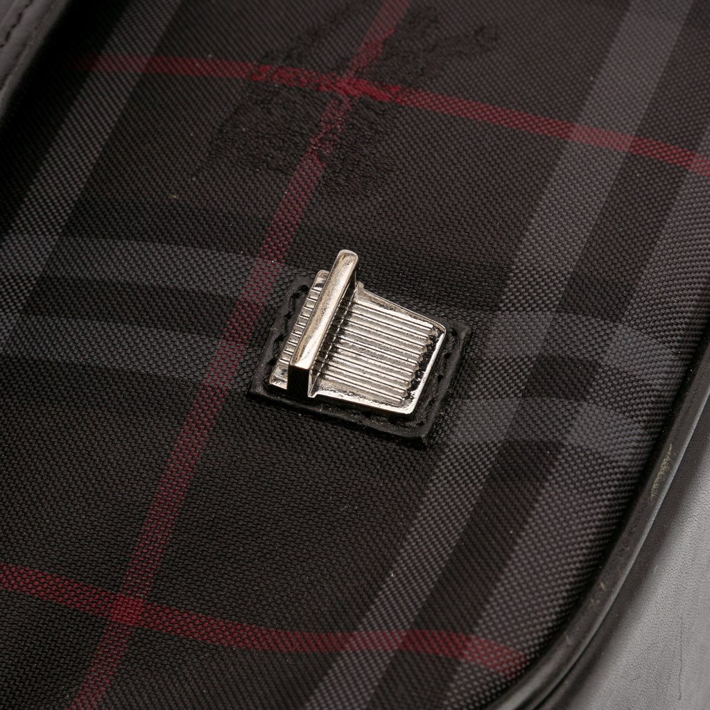 Burberry Smoke Check Nylon Messenger Bag - Image 11