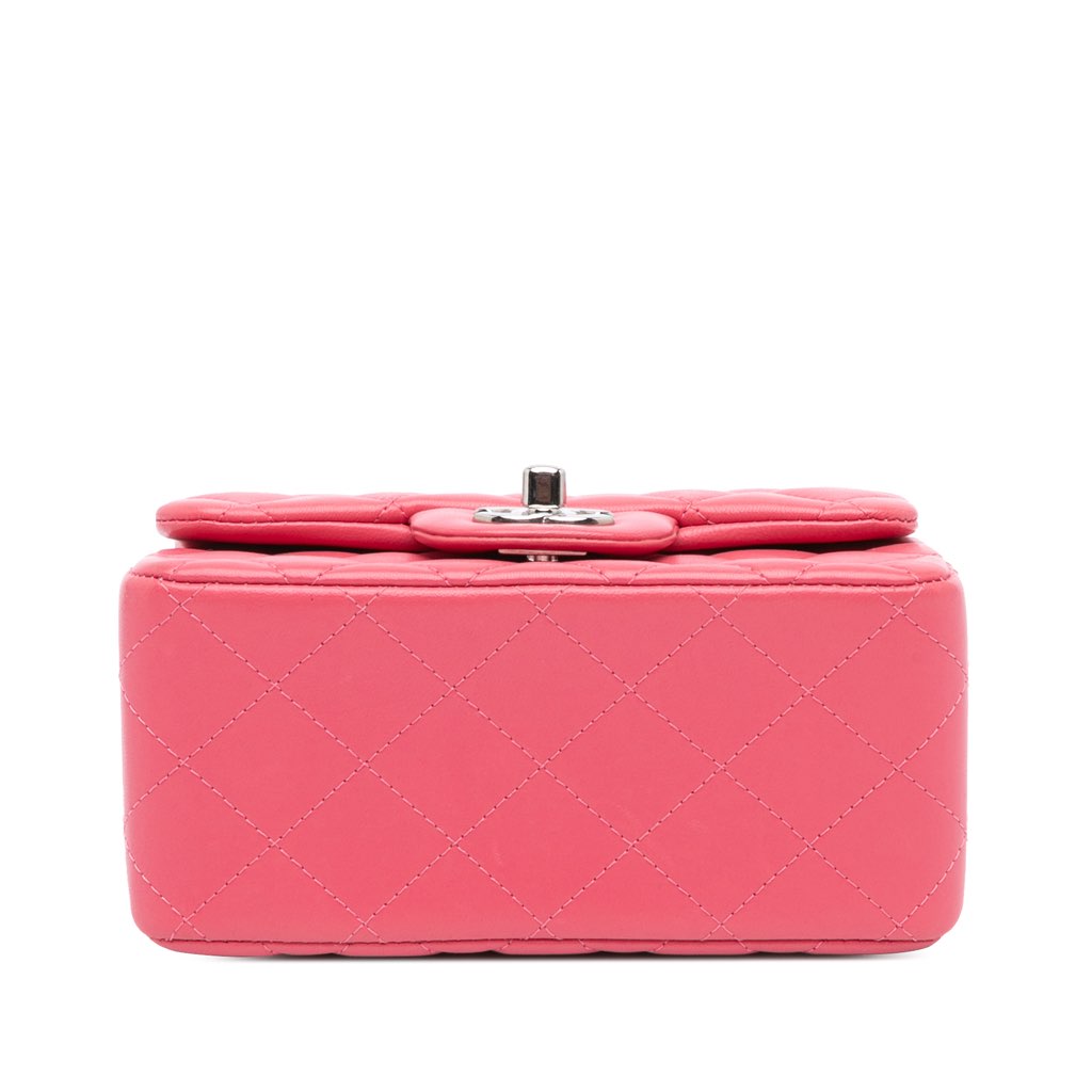 Chanel Mini Square Classic Lambskin Single Flap - 3