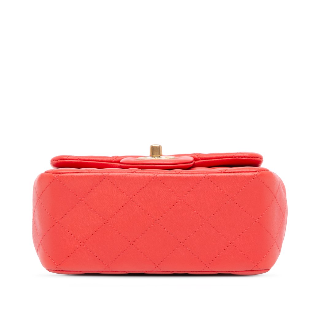 Chanel Mini Square Classic Lambskin Single Flap - 3