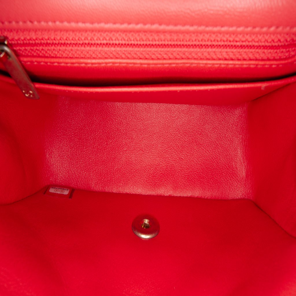 Chanel Mini Square Classic Lambskin Single Flap - 4