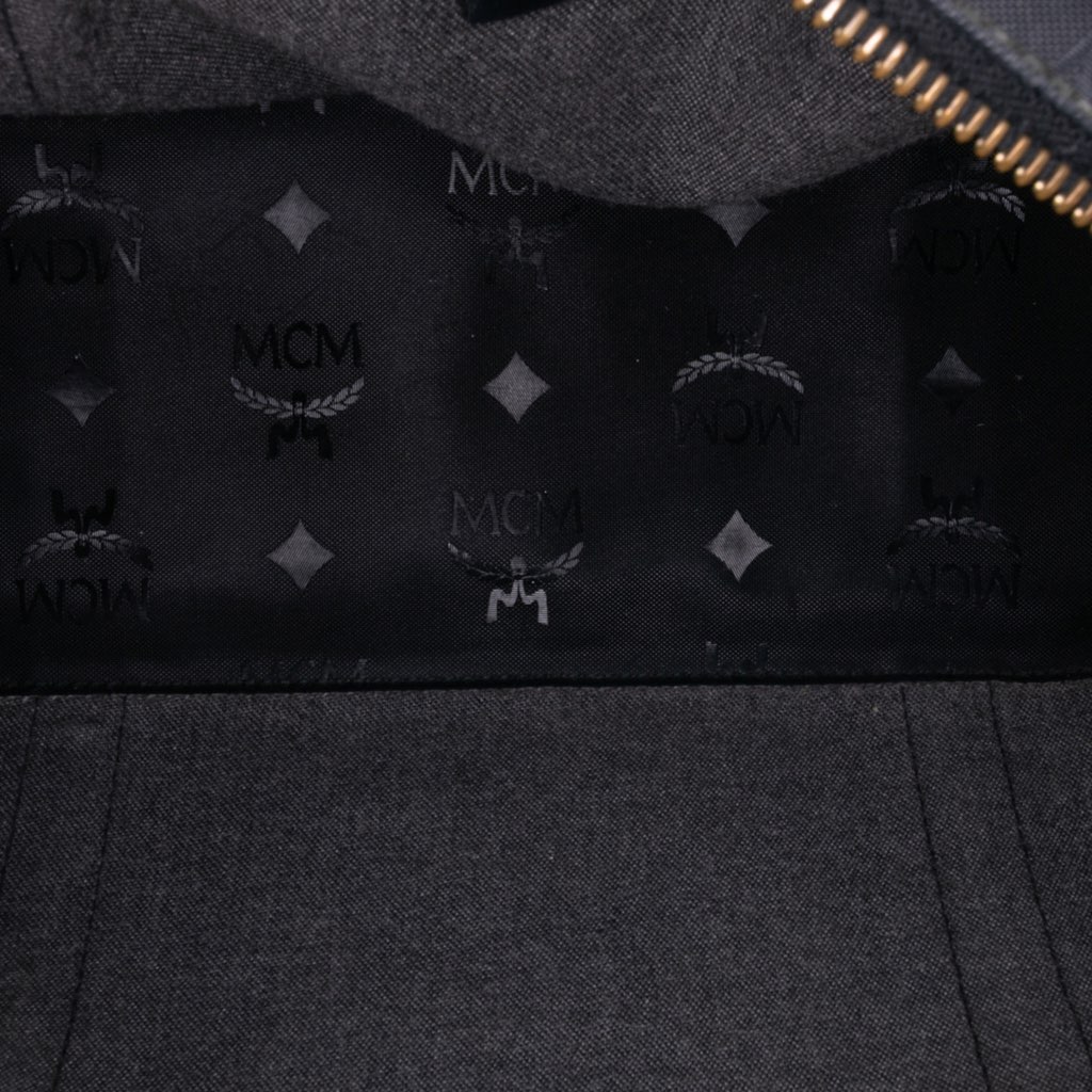 Mcm Visetos Nylon Shoulder Bag - 4