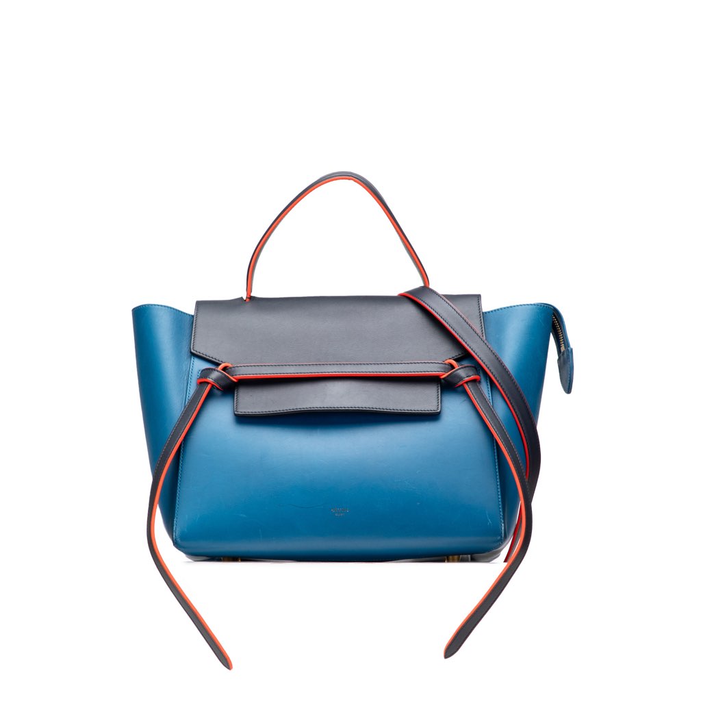 Celine Mini Tricolor Smooth Calfskin Belt Bag