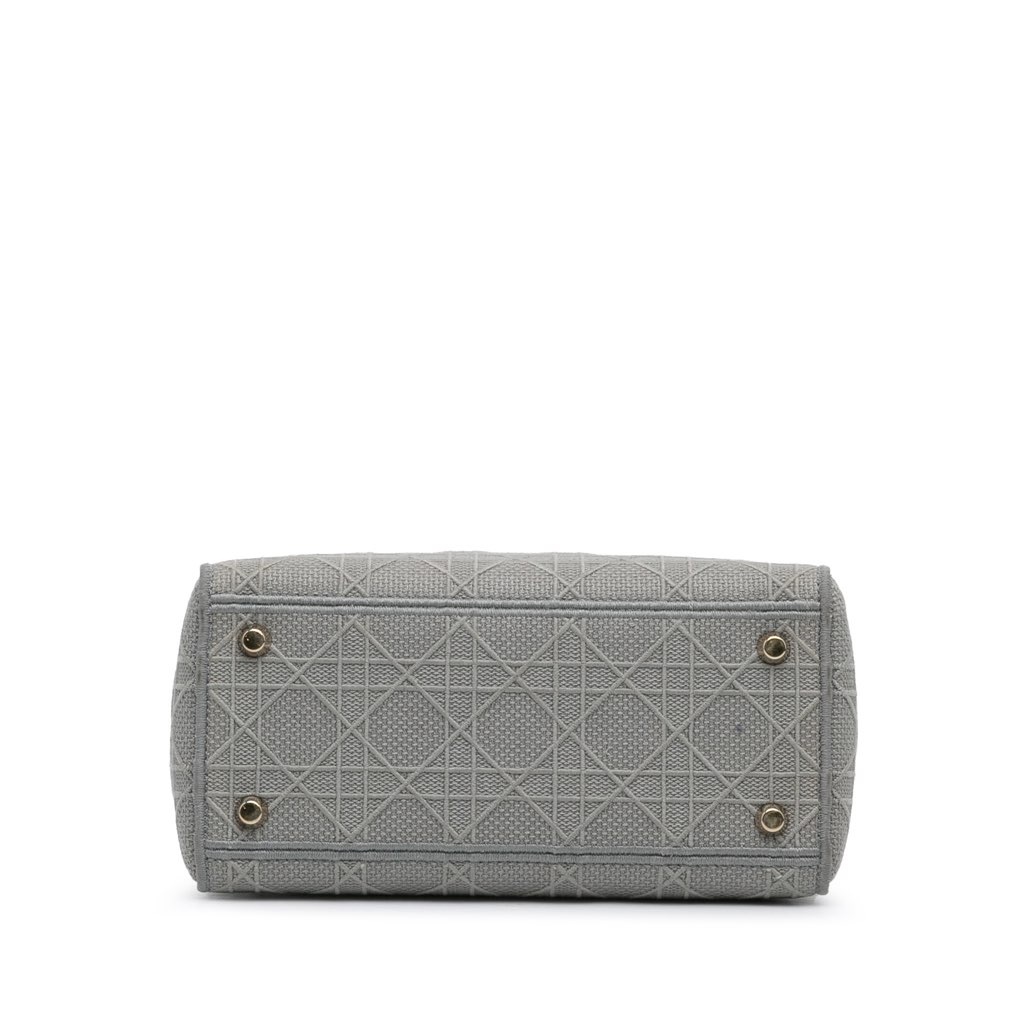 Dior Medium Canvas Cannage Lady D Lite - 5