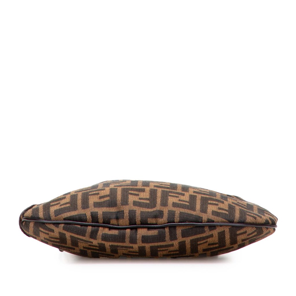 Fendi Zucca Canvas Oyster Shoulder Bag - 3