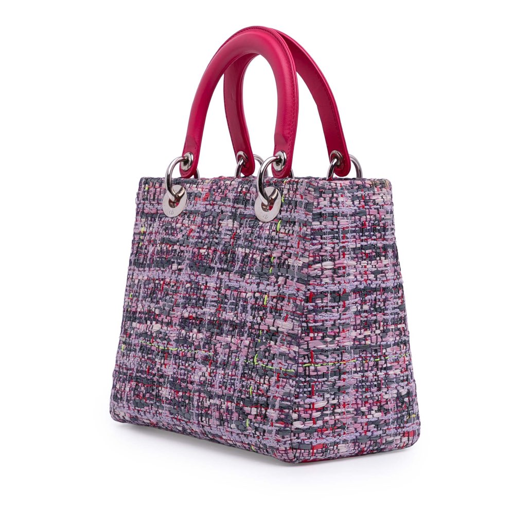 Dior Medium Tweed Lady Dior - 2