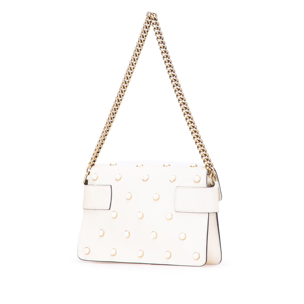 Gucci Mini Leather Queen Margaret Broadway Satchel - 2