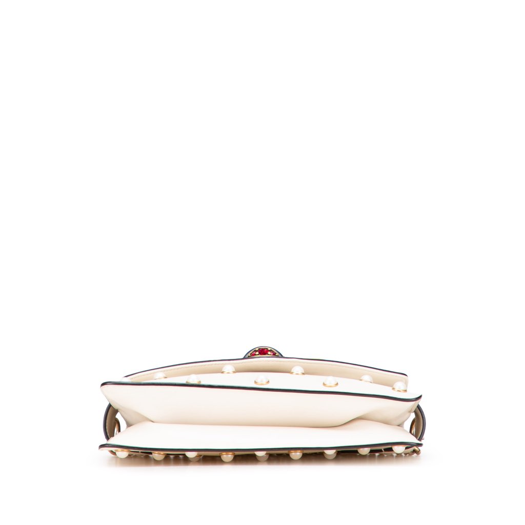 Gucci Mini Leather Queen Margaret Broadway Satchel - 3