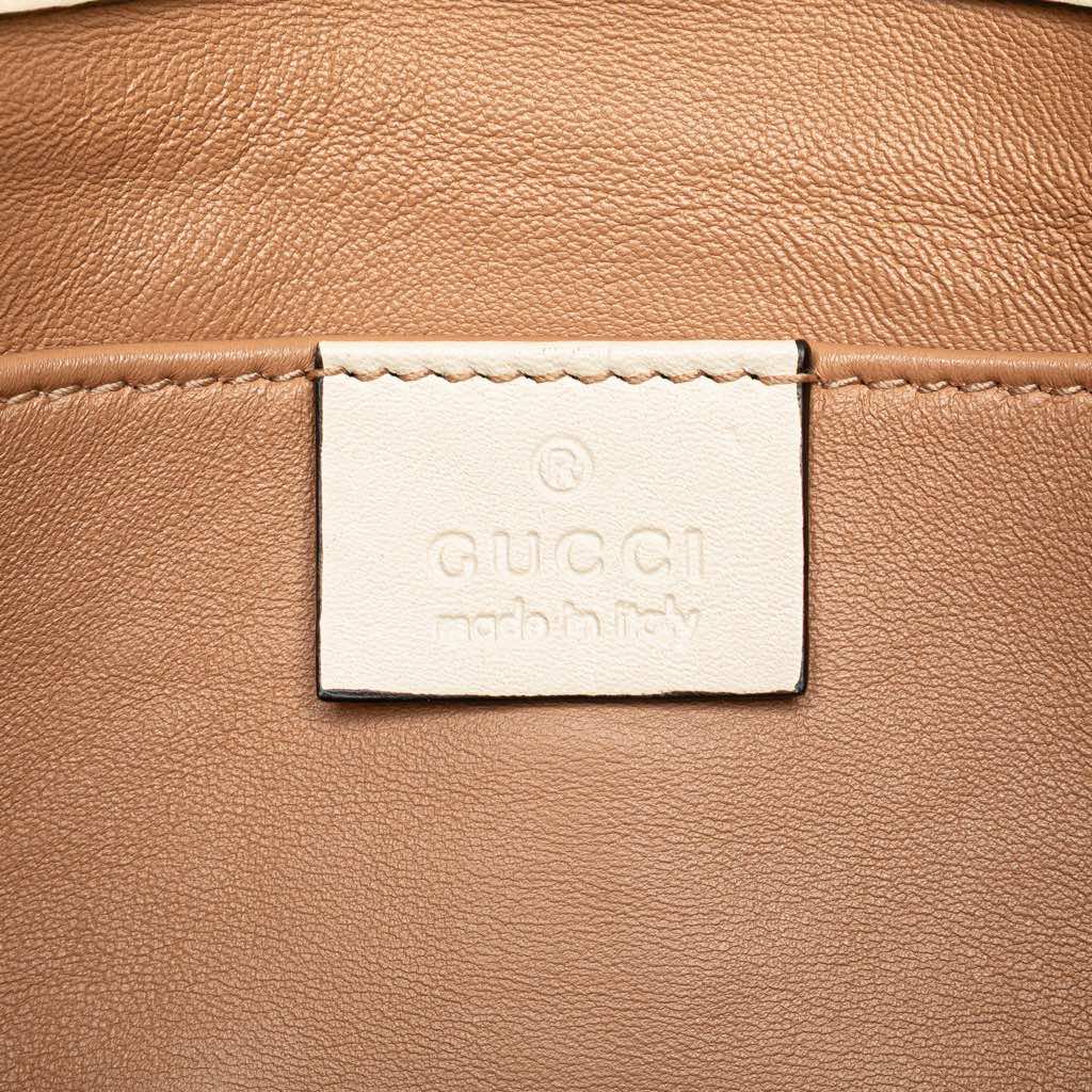 Gucci Mini Leather Queen Margaret Broadway Satchel - 5