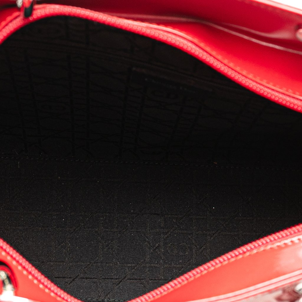 Dior Large Patent Lady Dior - 4