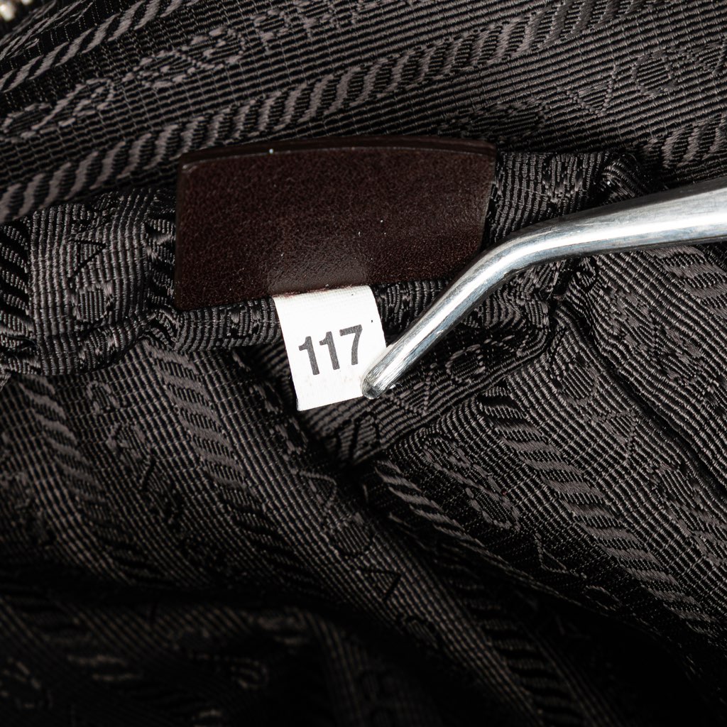 Prada Canvas Canapa Logo Pouch - Detail 2