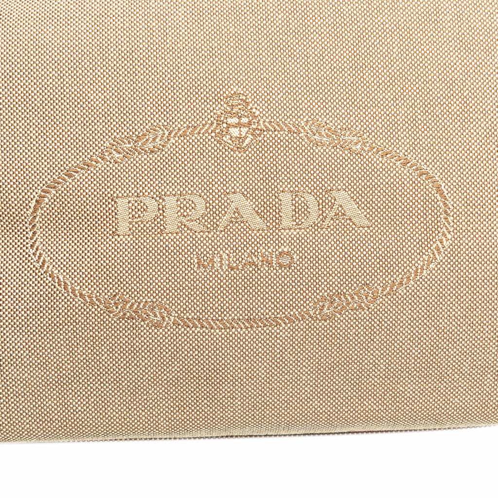 Prada Canvas Canapa Logo Pouch - Image 10