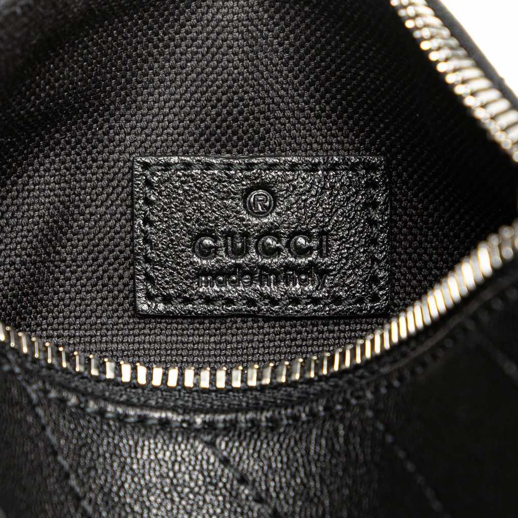 Gucci Mini Leather Blondie Barrel Shoulder Bag - Side view