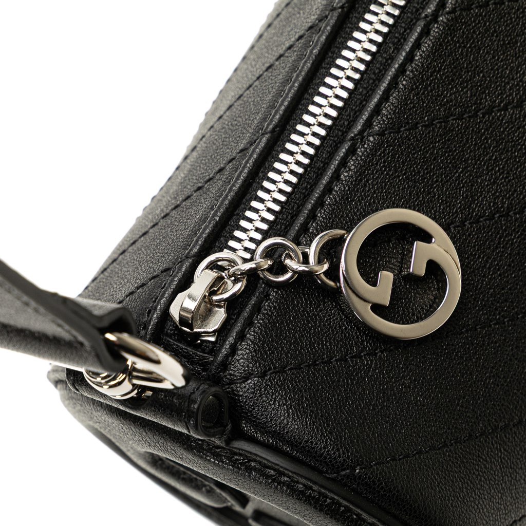 Gucci Mini Leather Blondie Barrel Shoulder Bag - Image 10