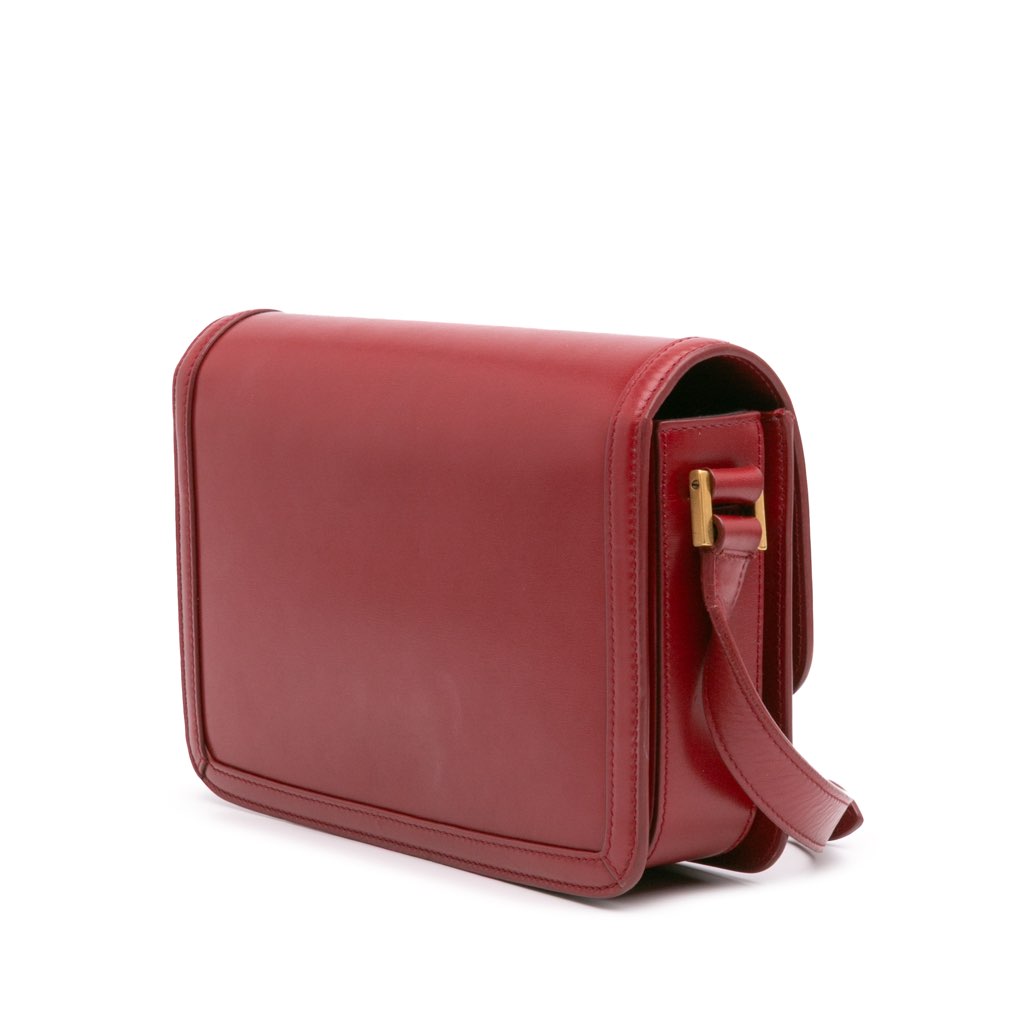 Saint Laurent Medium Calfskin Solferino Satchel In Box - 2