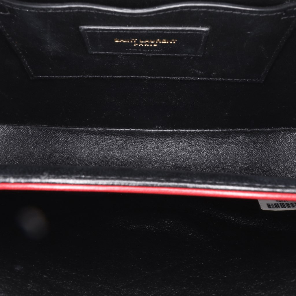 Saint Laurent Medium Calfskin Solferino Satchel In Box - 4