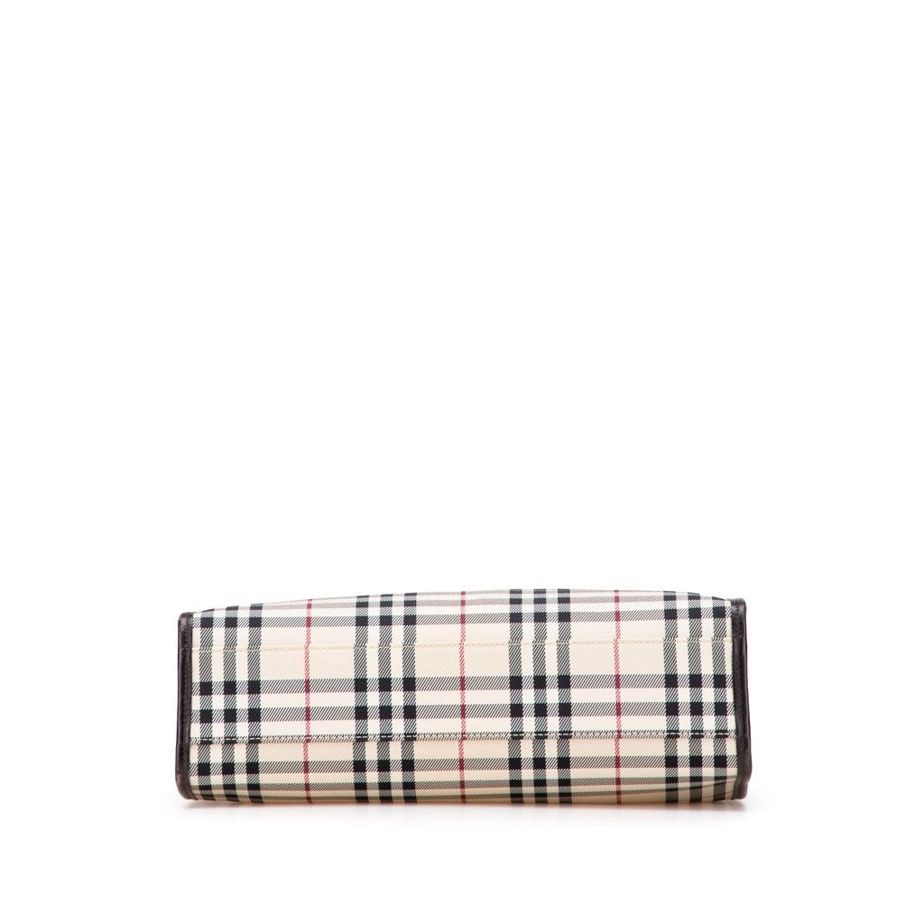 Burberry House Check Canvas Handbag - 3