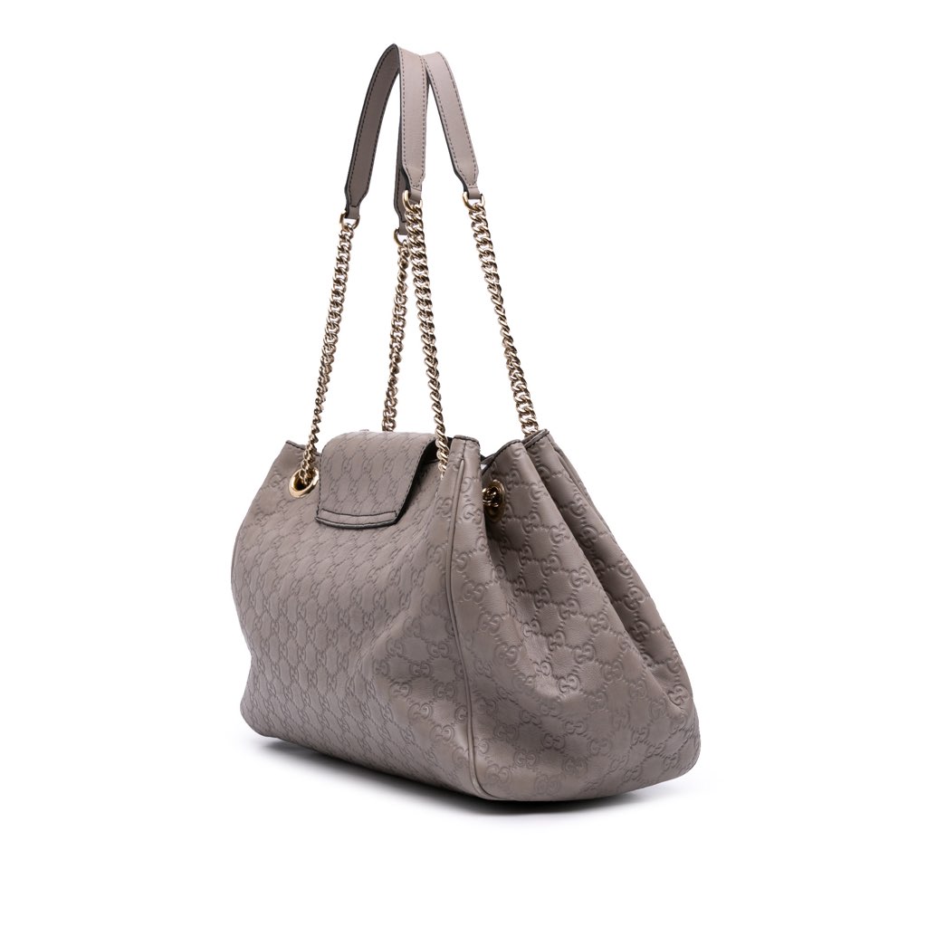 Gucci Large Guccissima Emily Chain Shoulder Bag - 2