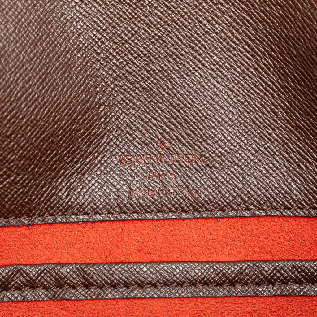 Louis Vuitton Damier Ebene Musette Tango Short Strap - Side view