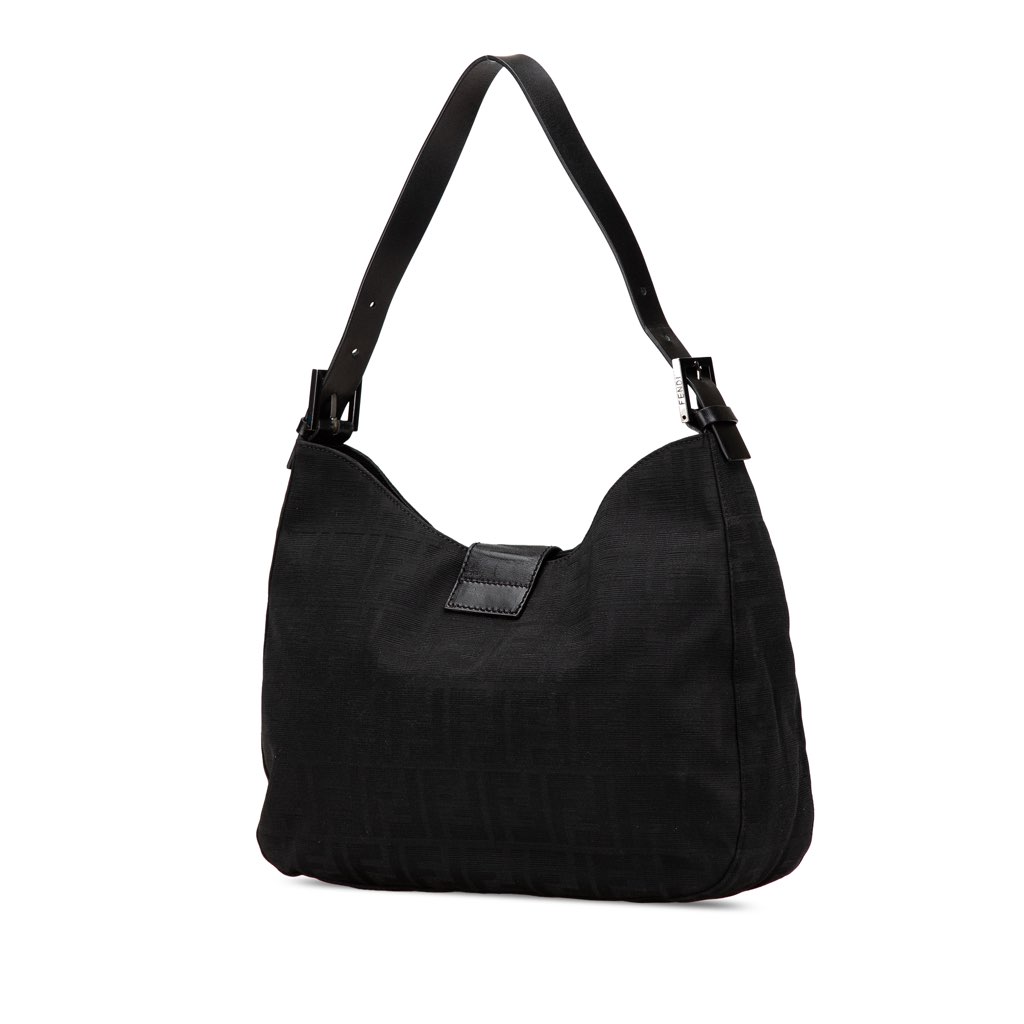 Fendi Zucca Canvas Shoulder Bag - 2