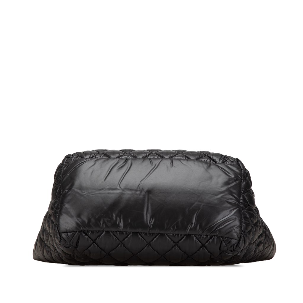 Chanel Small Quilted Nylon Coco Cocoon Tote - 3