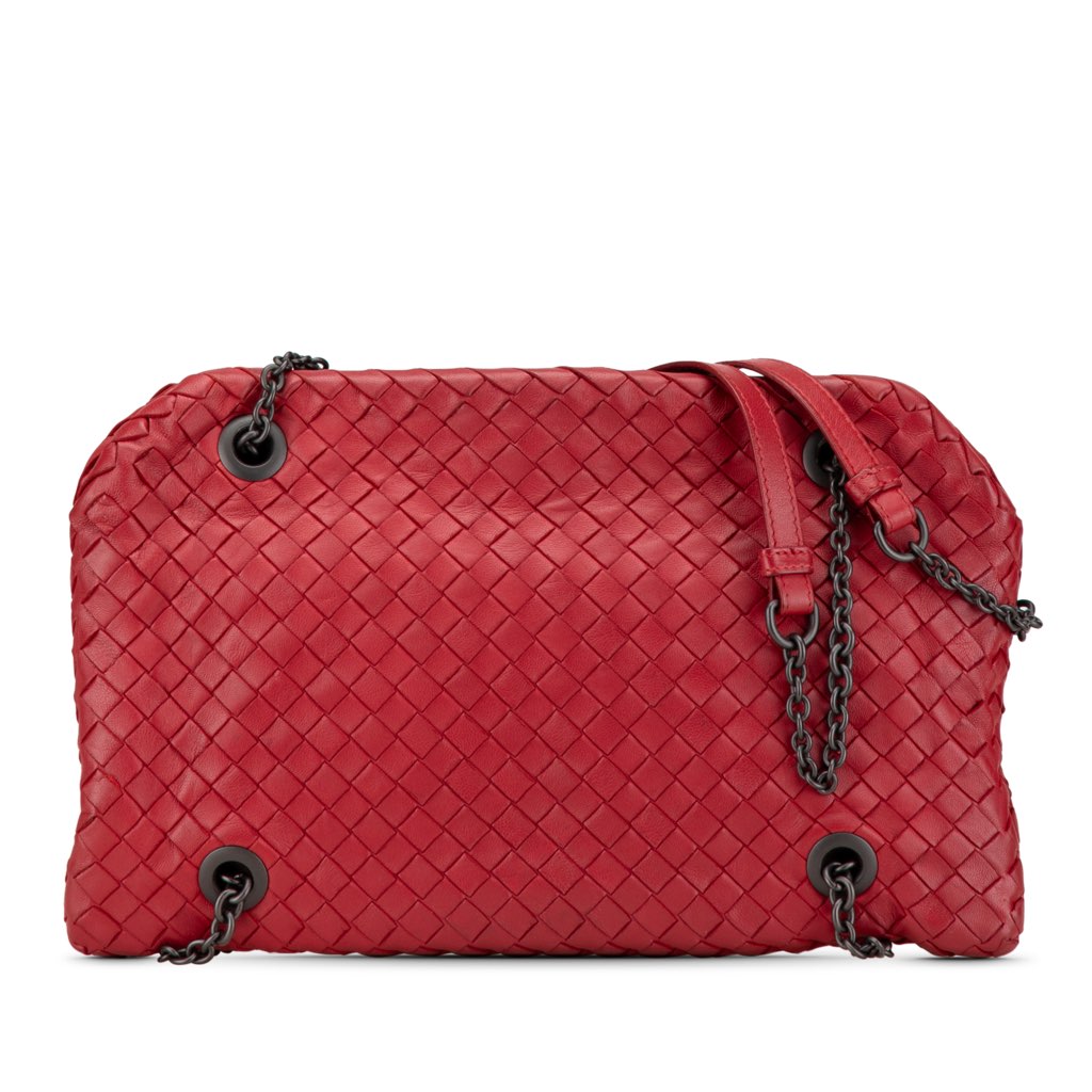 Bottega Veneta Nappa Intrecciato Duo Shoulder Bag