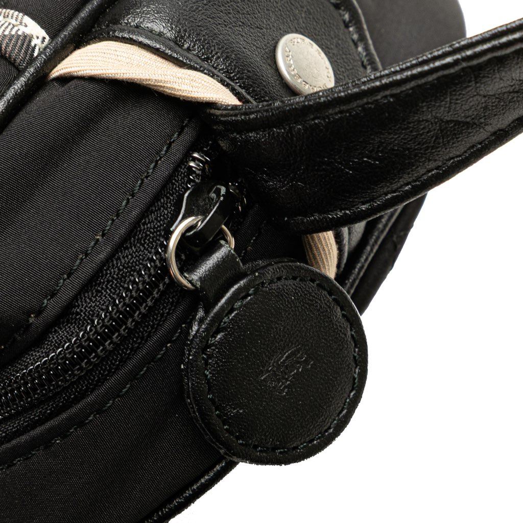 Burberry Nova Check Trimmed Quilted Nylon Round Crossbody - Detail 1