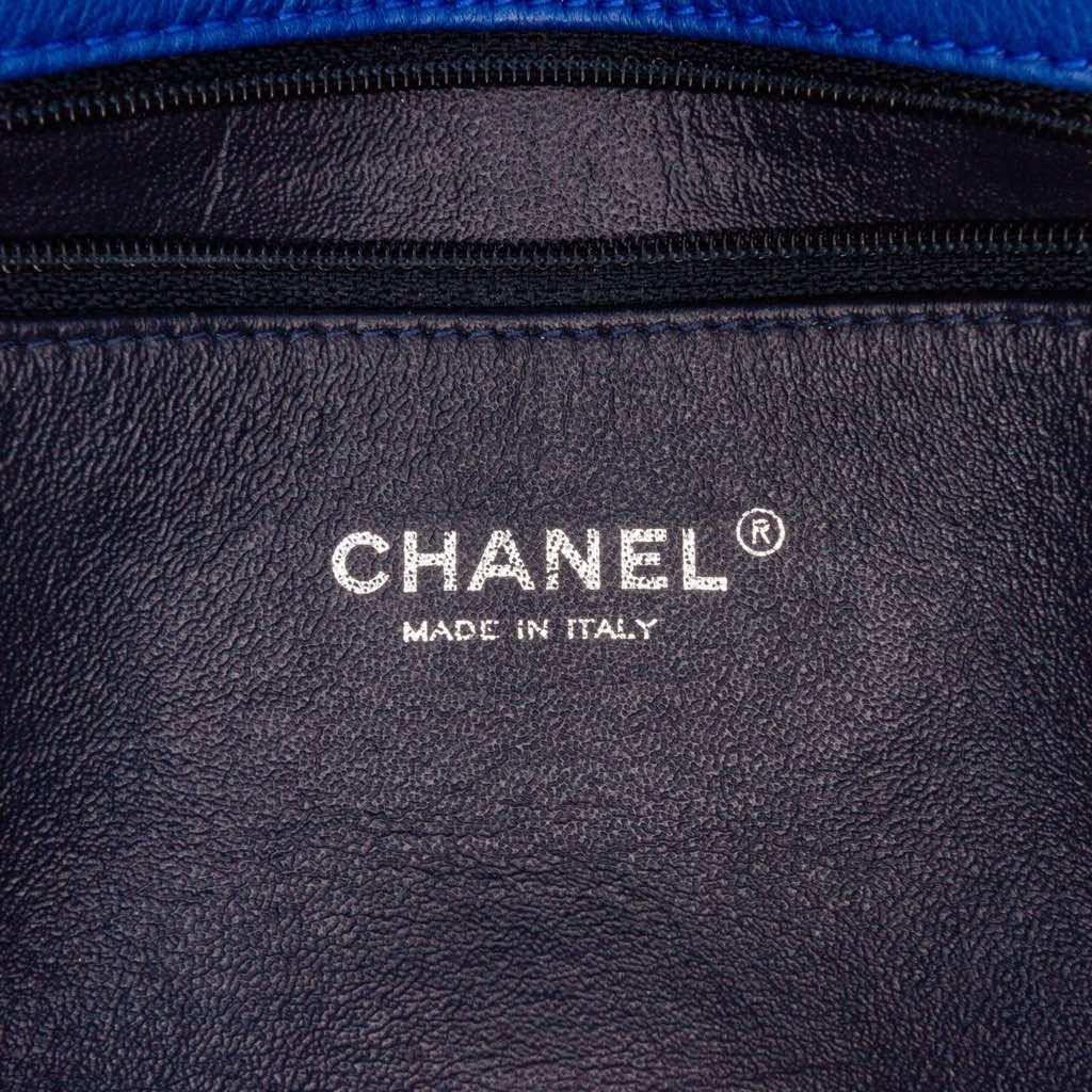 Chanel CC Quilted Calfskin Multi Chain Flap - Side view
