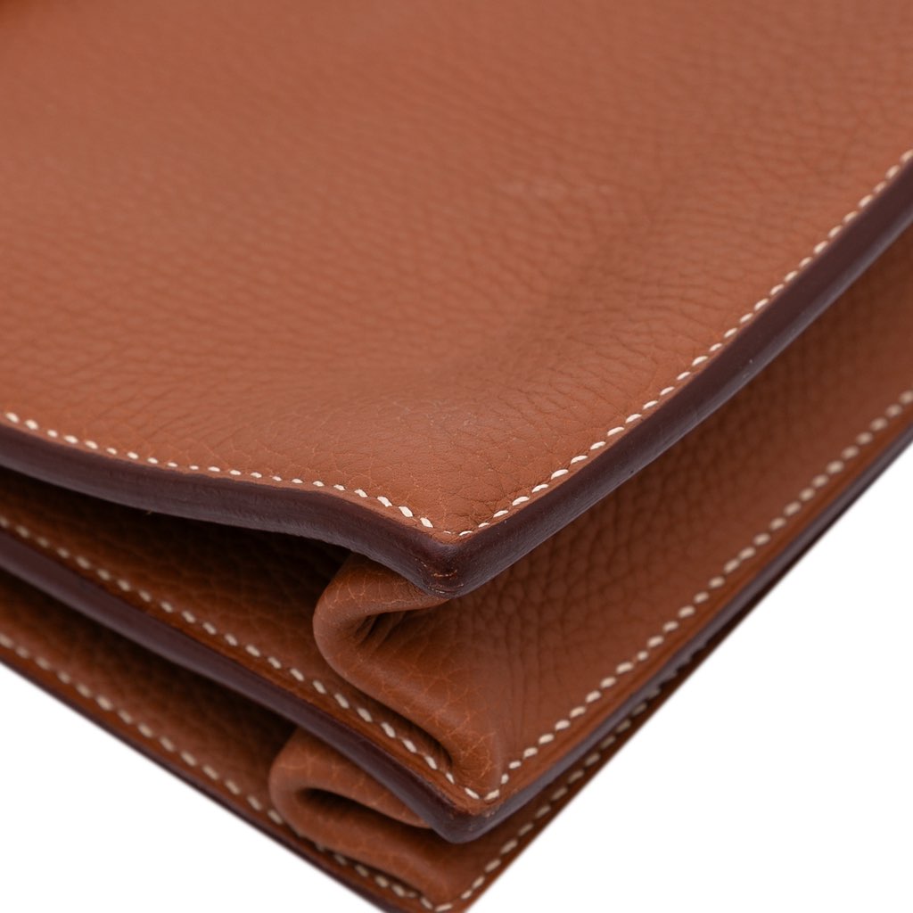 Hermès Togo Sac A Depeches 38 - Image 14