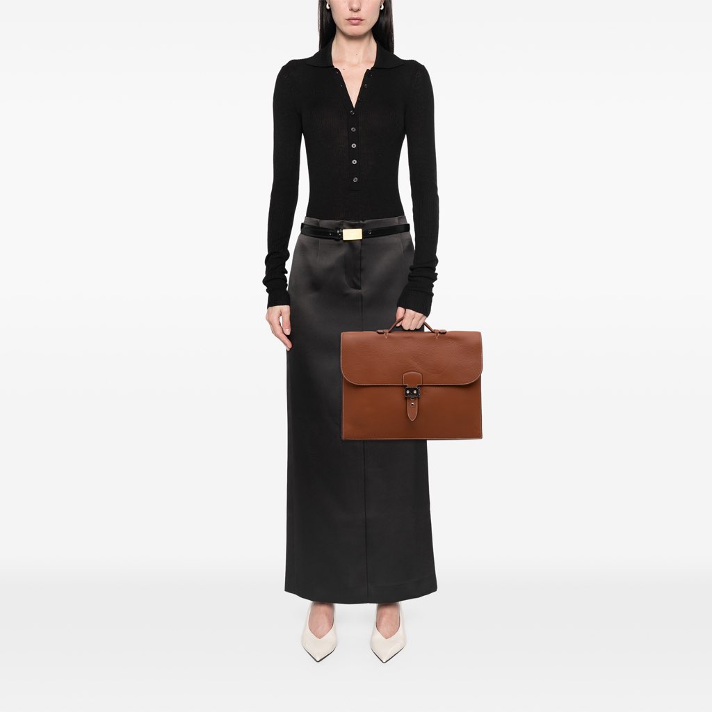 Hermès Togo Sac A Depeches 38 - Image 15