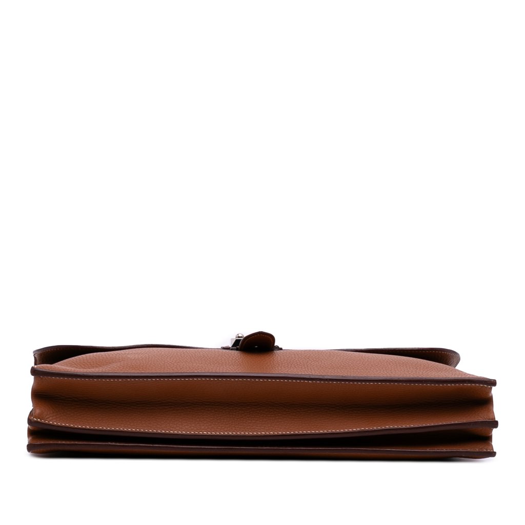 Hermès Togo Sac A Depeches 38 - Image 6