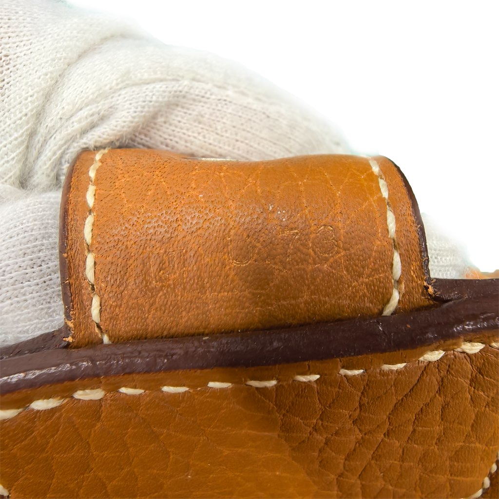 Hermès Togo Sac A Depeches 38 - Detail 1