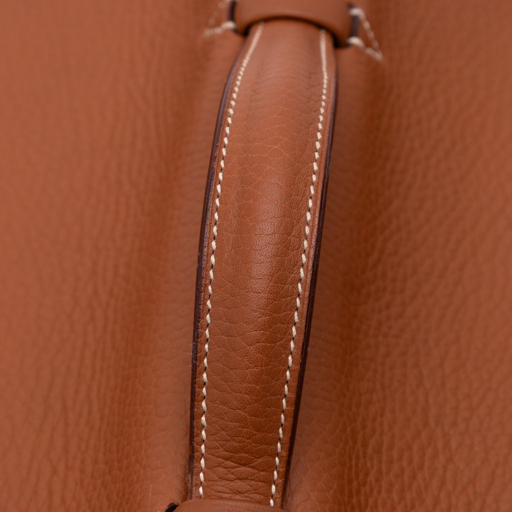 Hermès Togo Sac A Depeches 38 - Detail 2