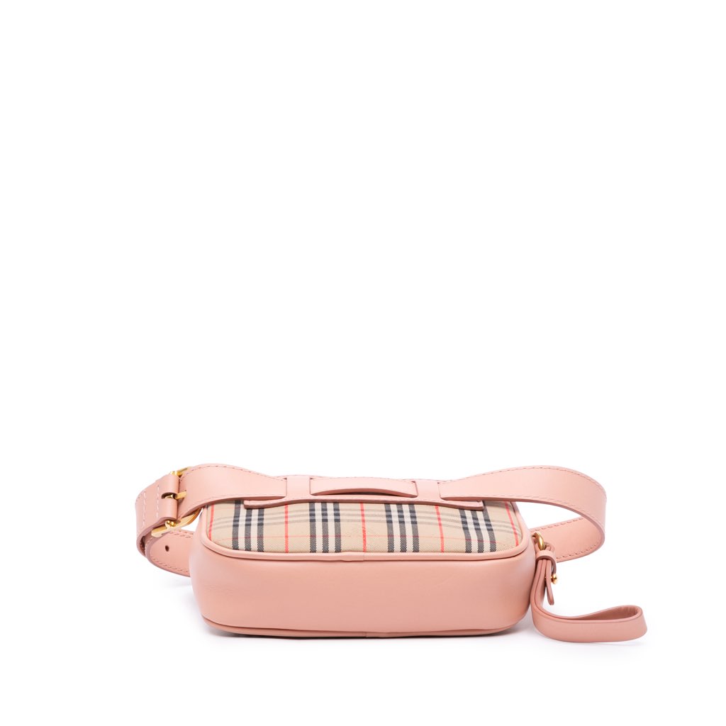 Burberry Haymarket Check Canvas 1983 Link Belt Bag - 3
