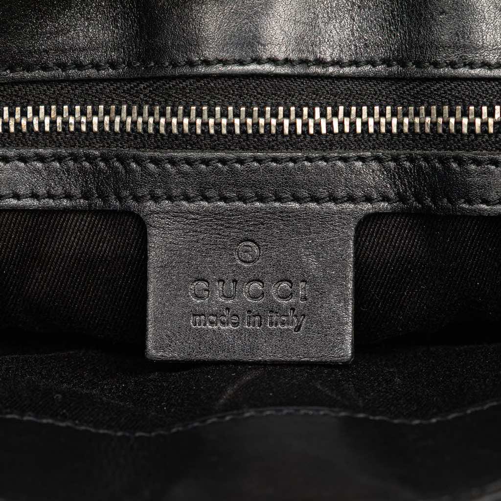 Gucci GG Canvas Shoulder Bag - Side view